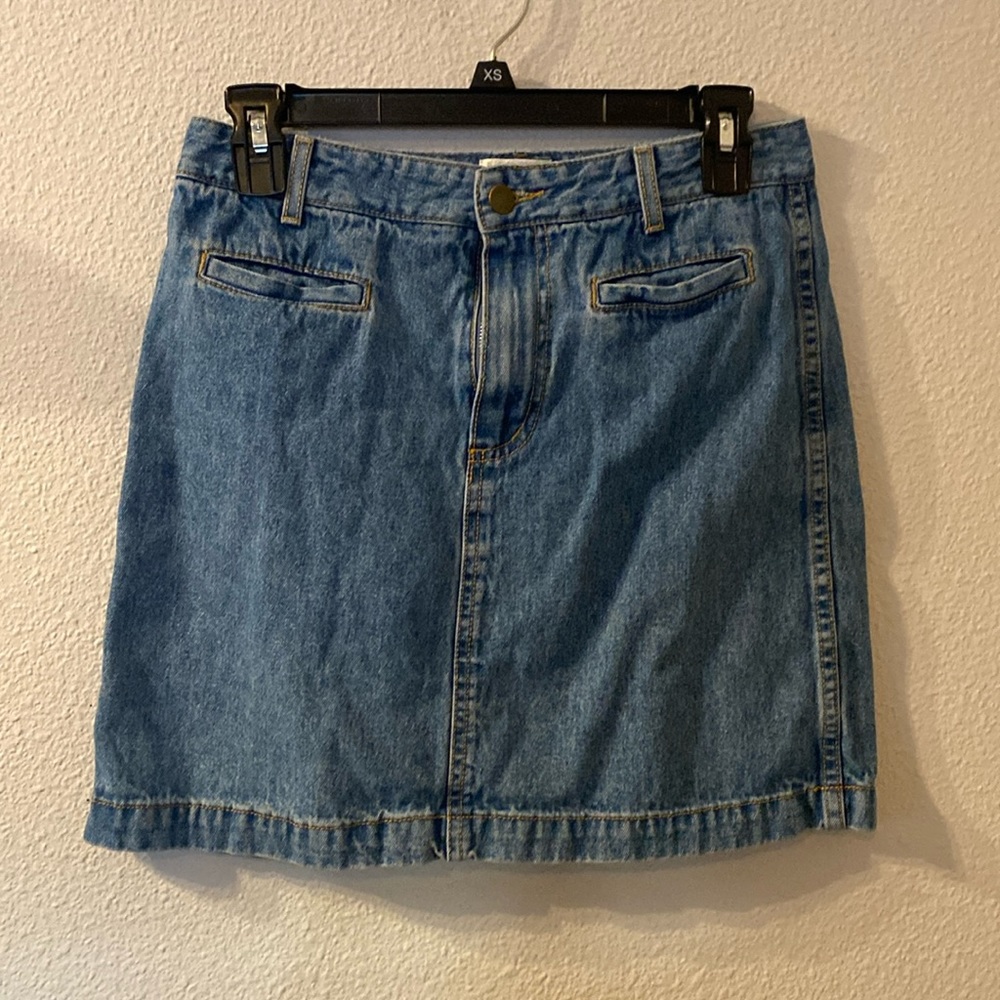 Vintage Moda Intl jean skirt size 6
